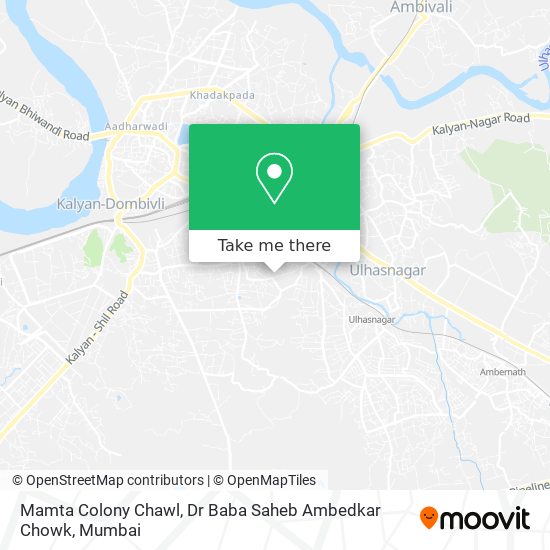 Mamta Colony Chawl, Dr Baba Saheb Ambedkar Chowk map