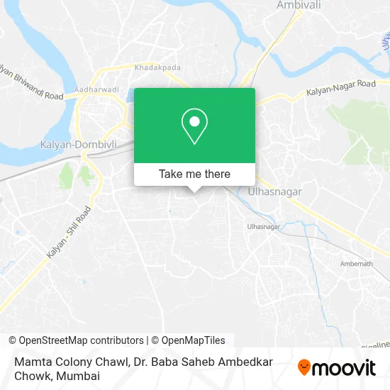 Mamta Colony Chawl, Dr Baba Saheb Ambedkar Chowk map
