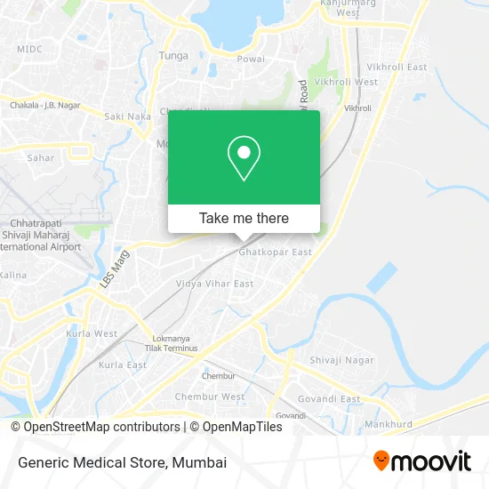 Generic Medical Store map