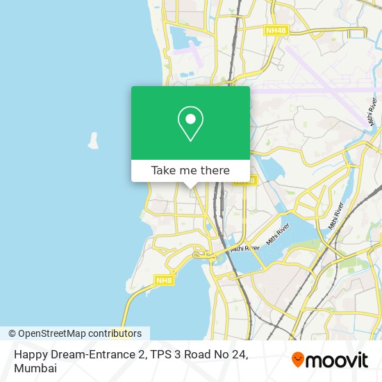 Happy Dream-Entrance 2, TPS 3 Road No 24 map