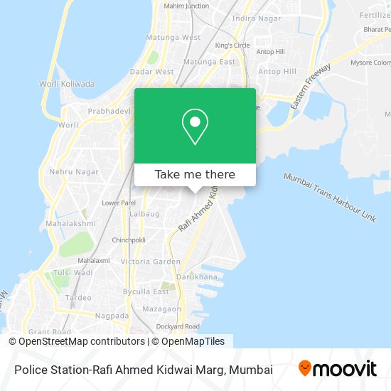 Police Station-Rafi Ahmed Kidwai Marg map