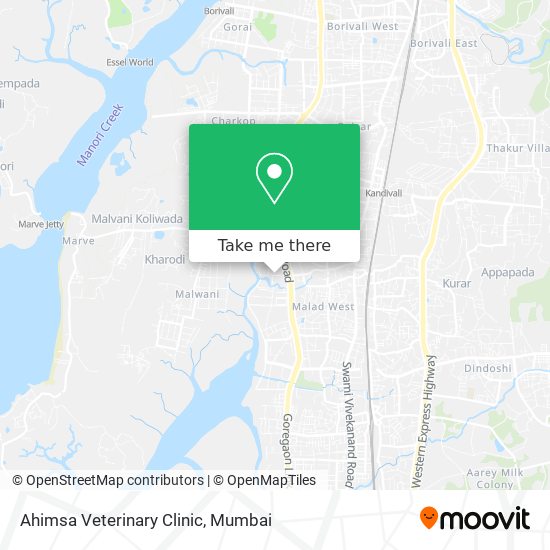 Ahimsa Veterinary Clinic map