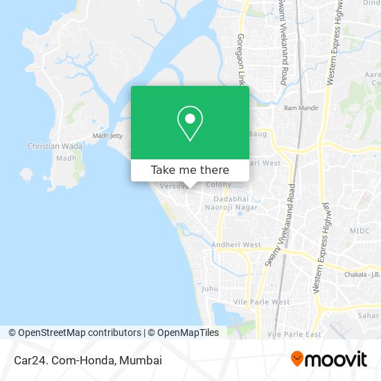 Car24. Com-Honda map