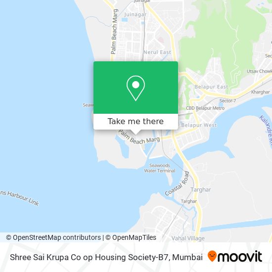 Shree Sai Krupa Co op Housing Society-B7 map
