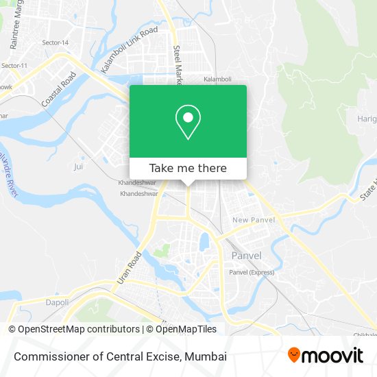Commissioner of Central Excise map