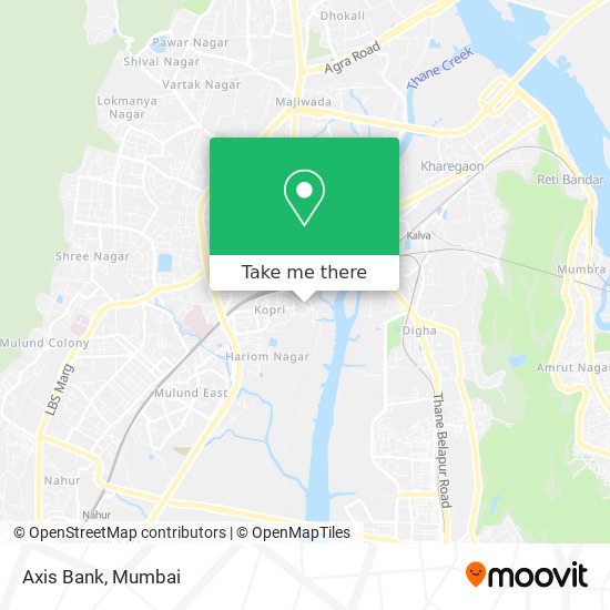 Axis Bank map