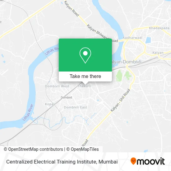Centralized Electrical Training Inst map