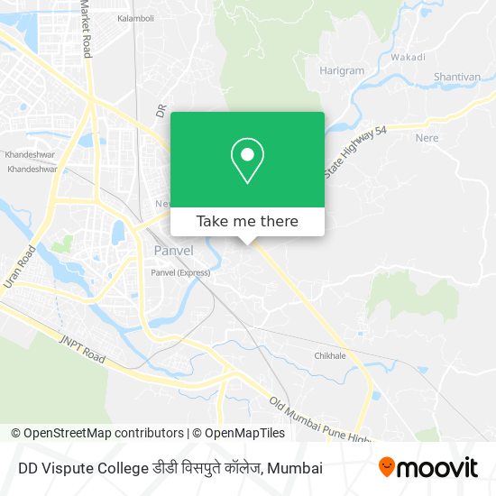 DD Vispute College डीडी विसपुते कॉलेज map
