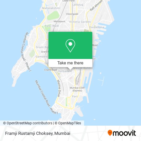 Framji Rustamji Choksey map