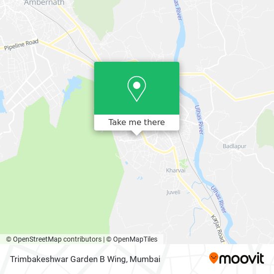 Trimbakeshwar Garden B Wing map