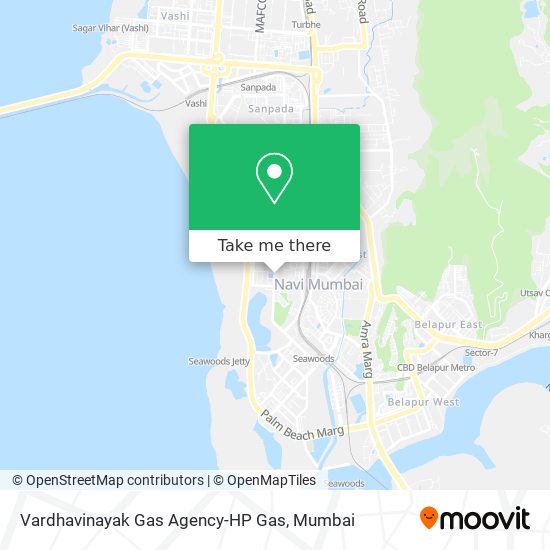 Vardhavinayak Gas Agency-HP Gas map