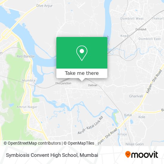 Symbiosis Convent High School map