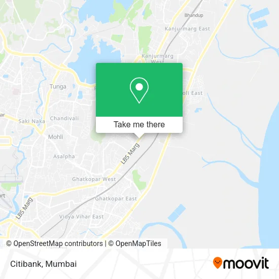 Citibank map