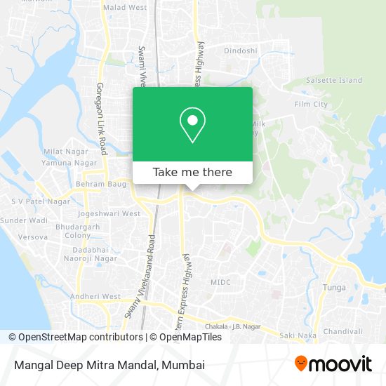 Mangal Deep Mitra Mandal map