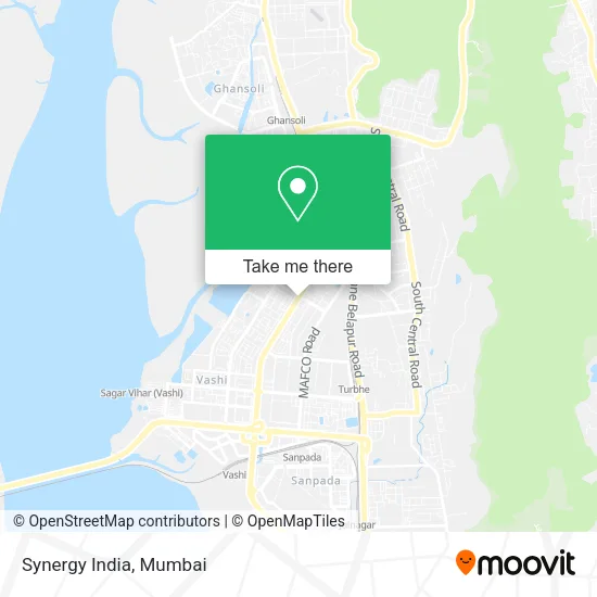 Synergy India map