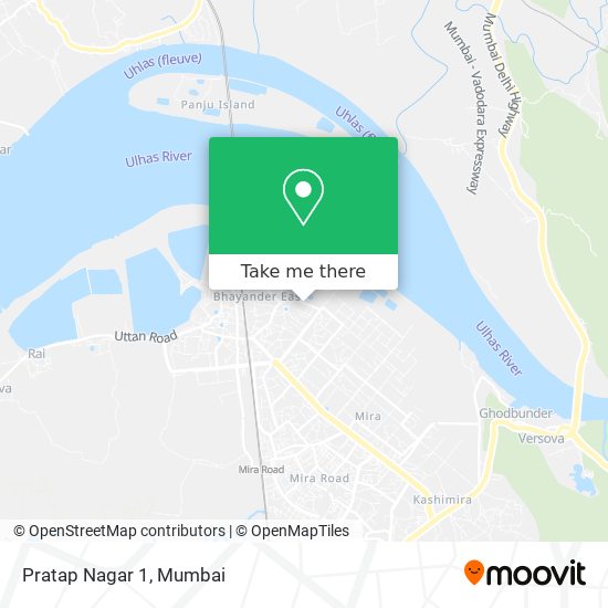 Pratap Nagar 1 map