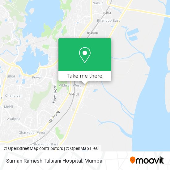 Suman Ramesh Tulsiani Hospital map