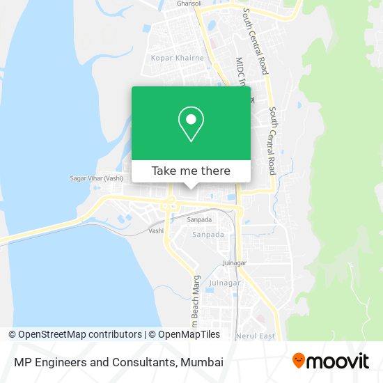 MP Engineers and Consultants map