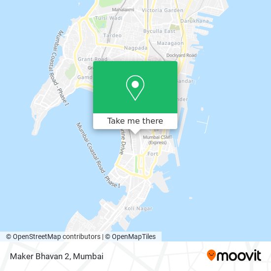 Maker Bhavan 2 map