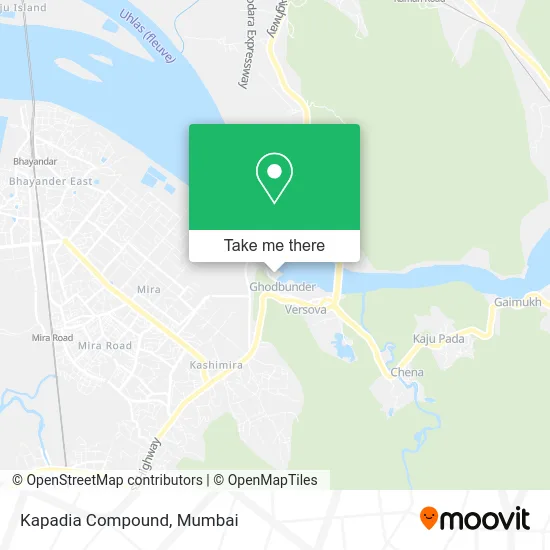 Kapadia Compound map