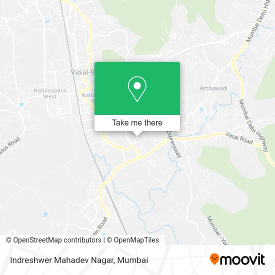 Indreshwer Mahadev Nagar map