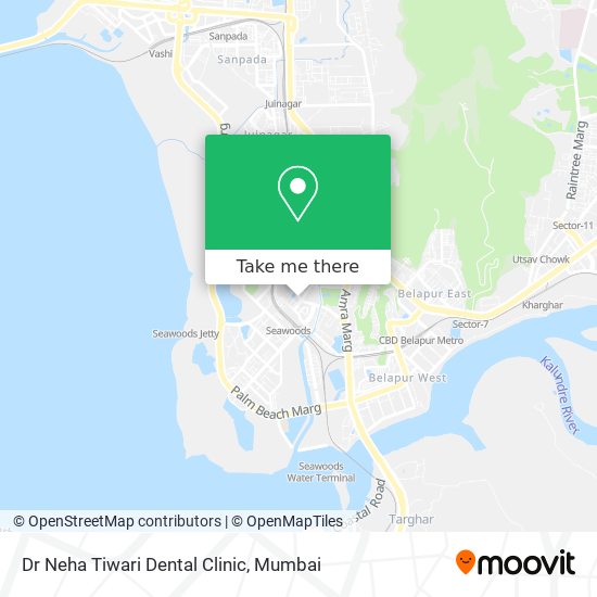 Dr Neha Tiwari Dental Clinic map
