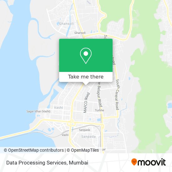 Data Processing Services map