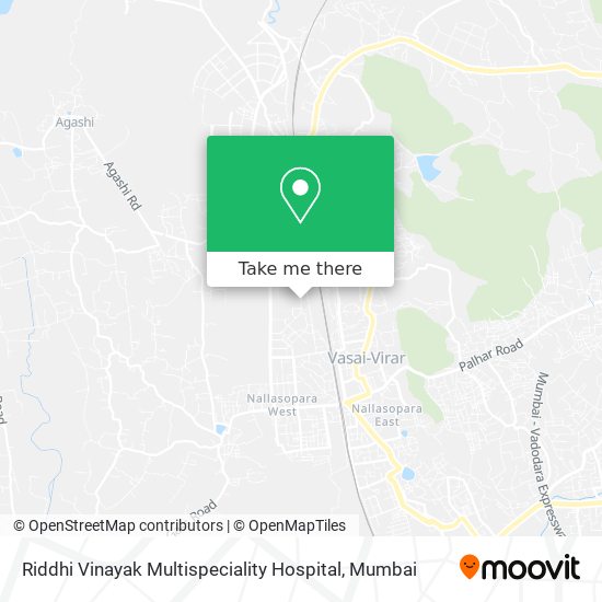 Riddhi Vinayak Multispeciality Hospital map