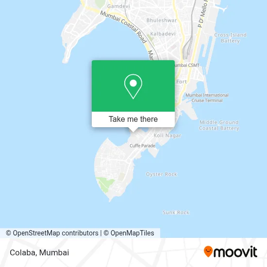 Colaba map