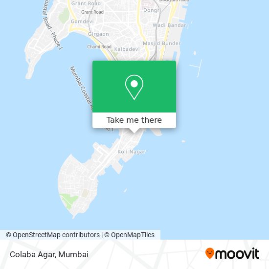 Colaba Agar map