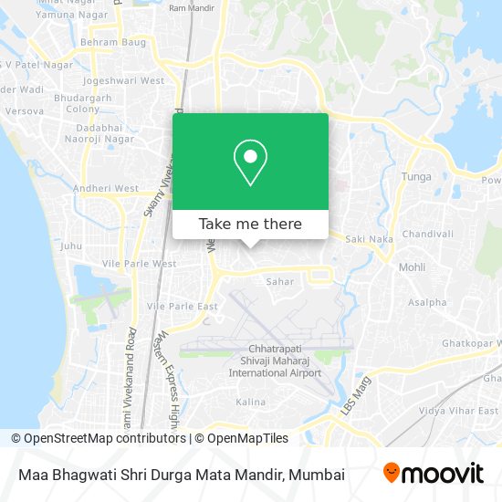 Maa Bhagwati Shri Durga Mata Mandir map