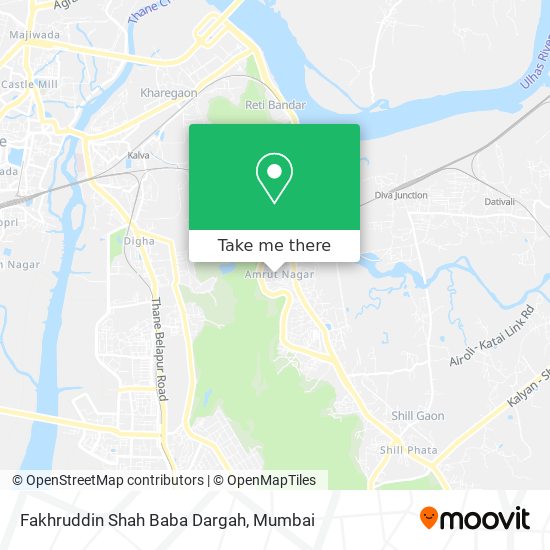 Fakhruddin Shah Baba Dargah map