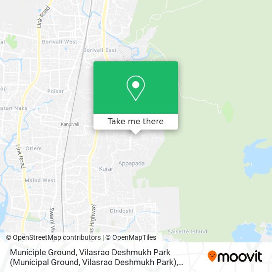 Municiple Ground, Vilasrao Deshmukh Park map