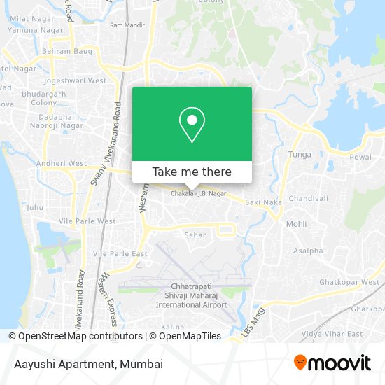 Aayushi Apartment map