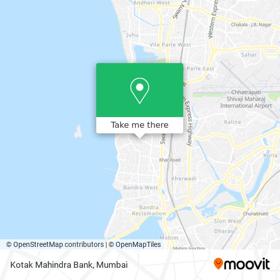 Kotak Mahindra Bank map