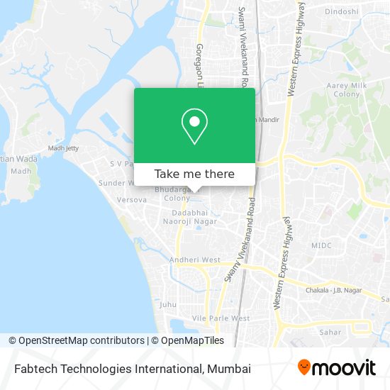 Fabtech Technologies International map