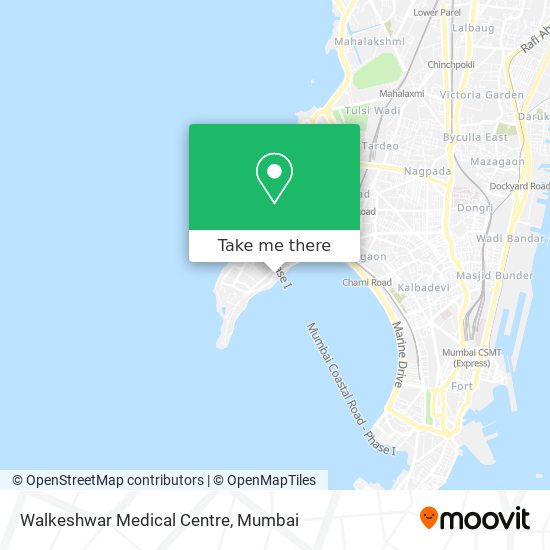 Walkeshwar Medical Centre map