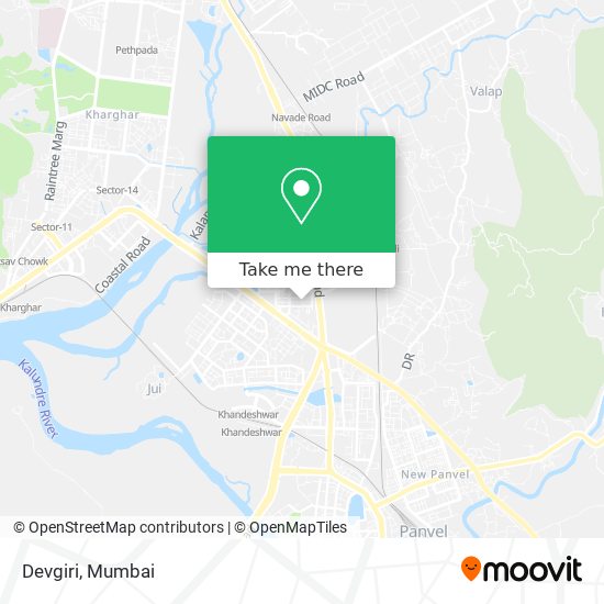 Devgiri map