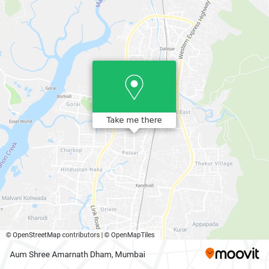 Aum Shree Amarnath Dham map