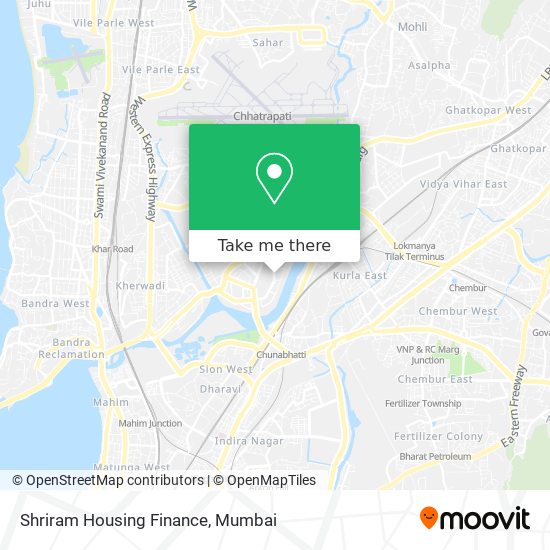 Shriram Housing Finance map