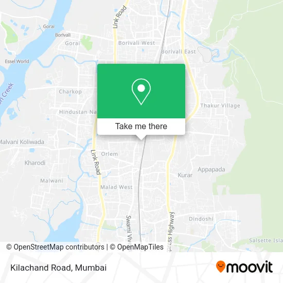 Kilachand Road map