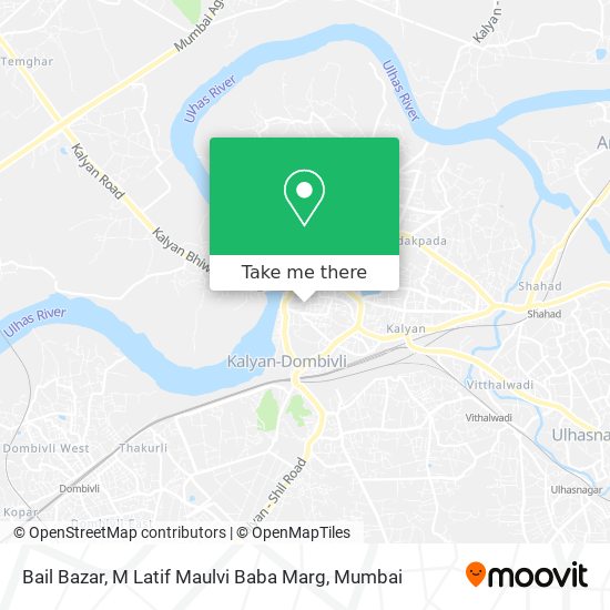 Bail Bazar, M Latif Maulvi Baba Marg map