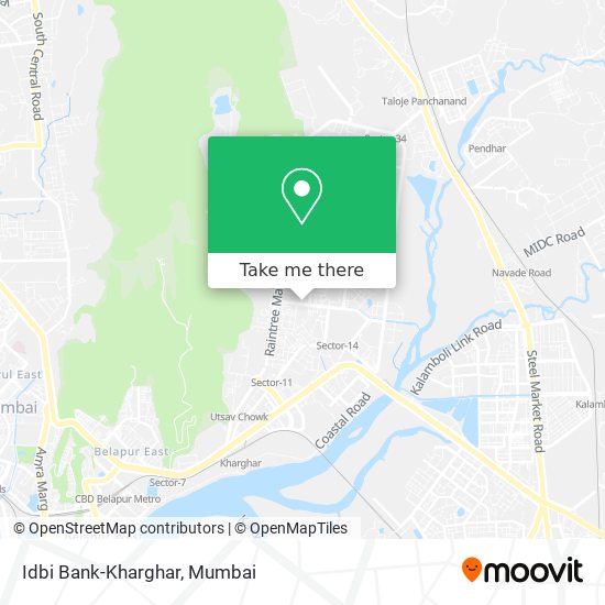 Idbi Bank-Kharghar map