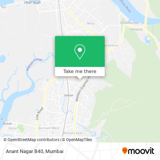 Anant Nagar B40 map