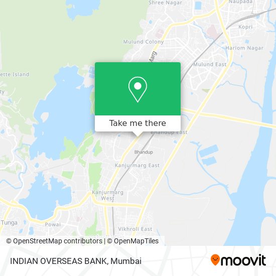 INDIAN OVERSEAS BANK map