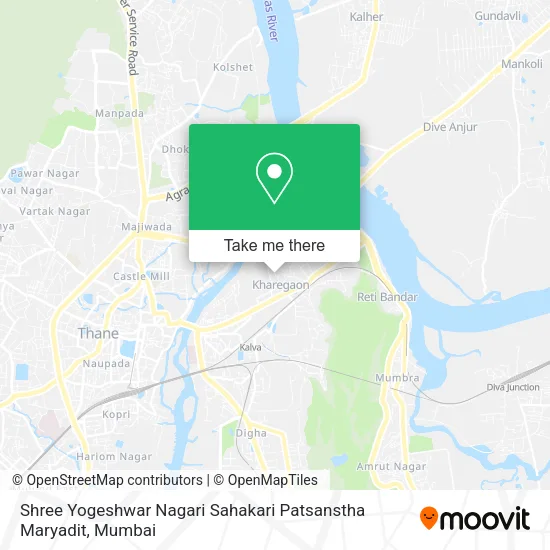 Shree Yogeshwar Nagari Sahakari Patsanstha Maryadit map