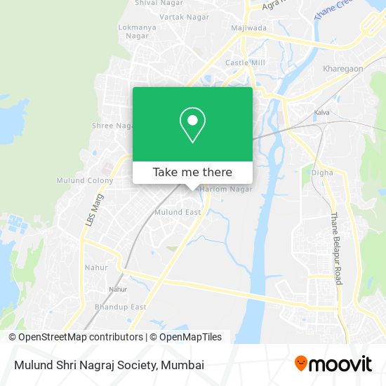 Mulund Shri Nagraj Society map