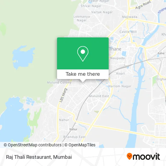 Raj Thali Restaurant map