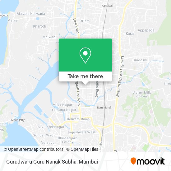 Gurudwara Guru Nanak Sabha map