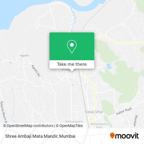 Shree Ambaji Mata Mandir map